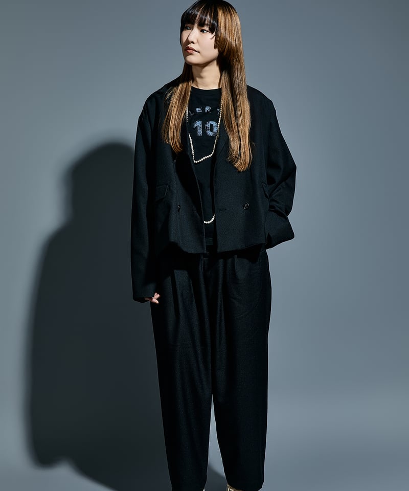 siiilon シーロン ジャケット　24AW スコラサージ ダブルジャケット (24AW-008 SCHOLA SERGE W Jacket