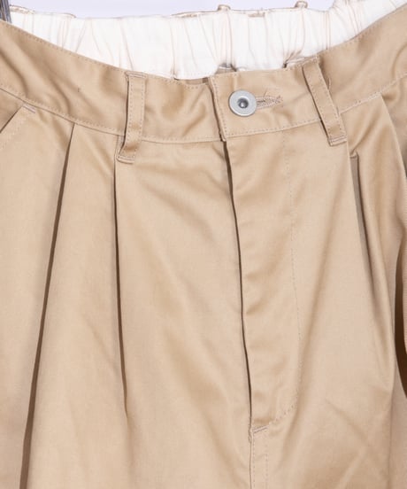 チノタックパンツ (CPL25A-PT010 Chino Tuck Pants)