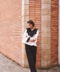 NEW スコラサージタックパンツ (SCL-003 SCHOLA SARGE Tuck Pants)