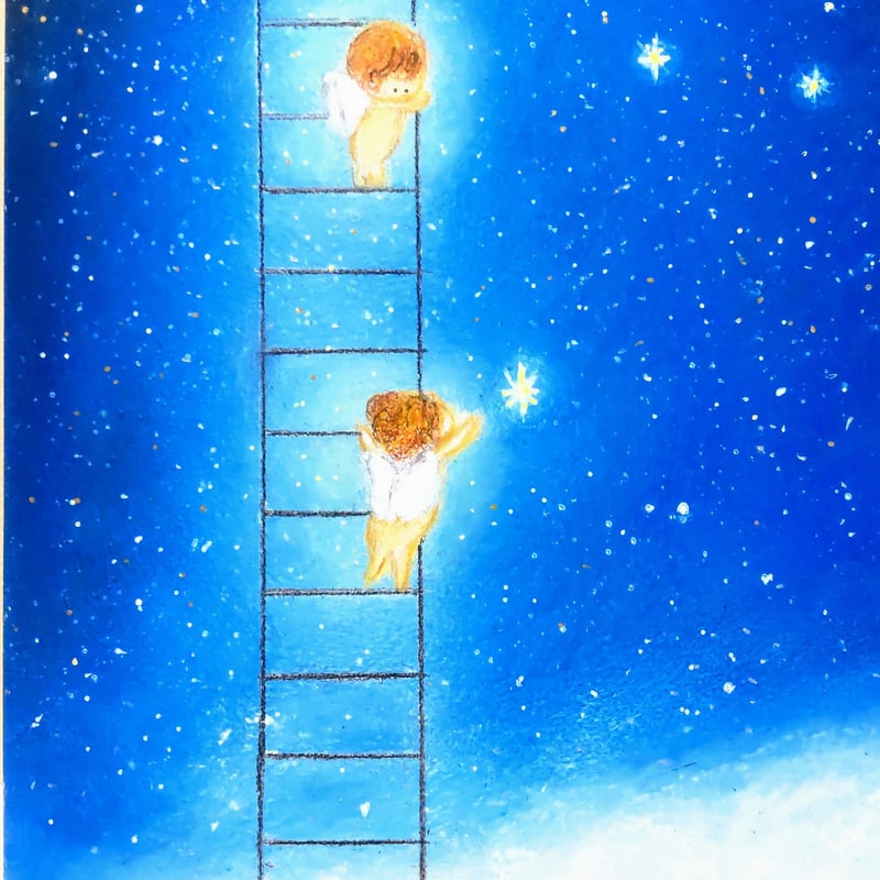 天使たちの小さな冒険 今夜 あなたの夢で会えますように・・【原画