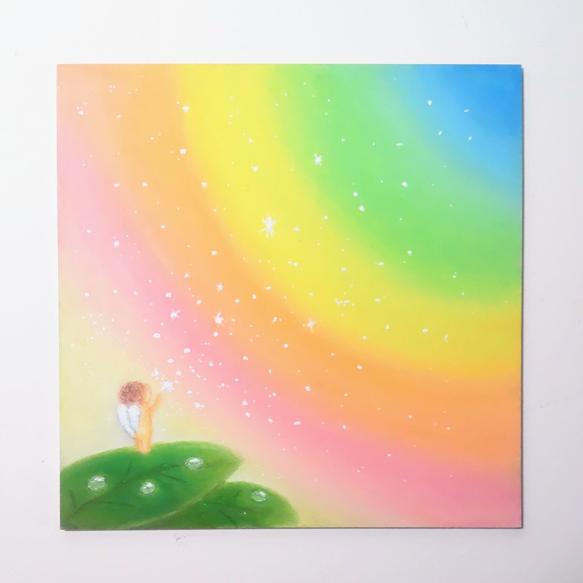 オイルパステル画（27✕22）原画 オイルパステル画（27✕22）原画