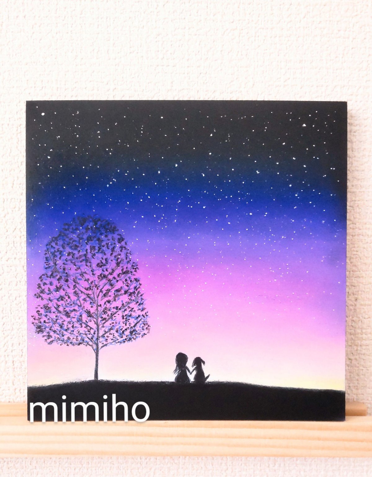 惜別 ‐ パステルアート原画