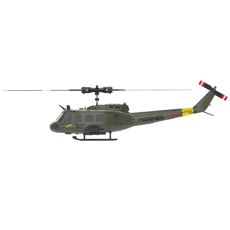 RC ERA C032 UH-1 Huey　バッテリー２個付き RC ERA C032 UH-1 ヒューイ グリーンRTF (技適付き) | AirCraft