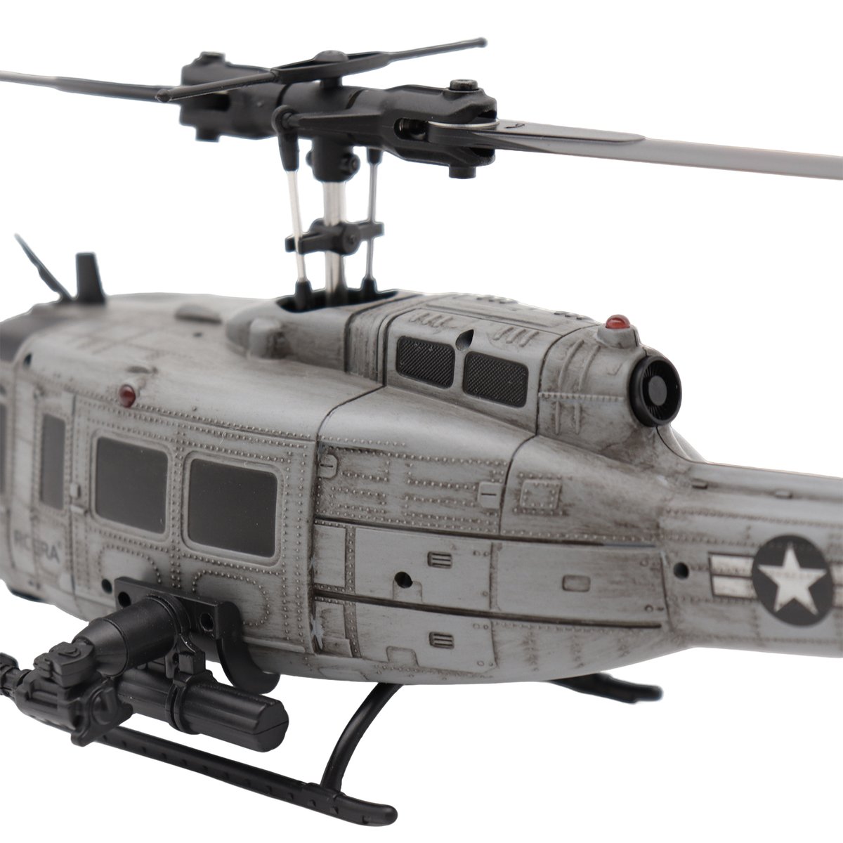 RC ERA C032 UH-1 ヒューイ グレー汚し塗装Ver RTF（技適付き） | Ai