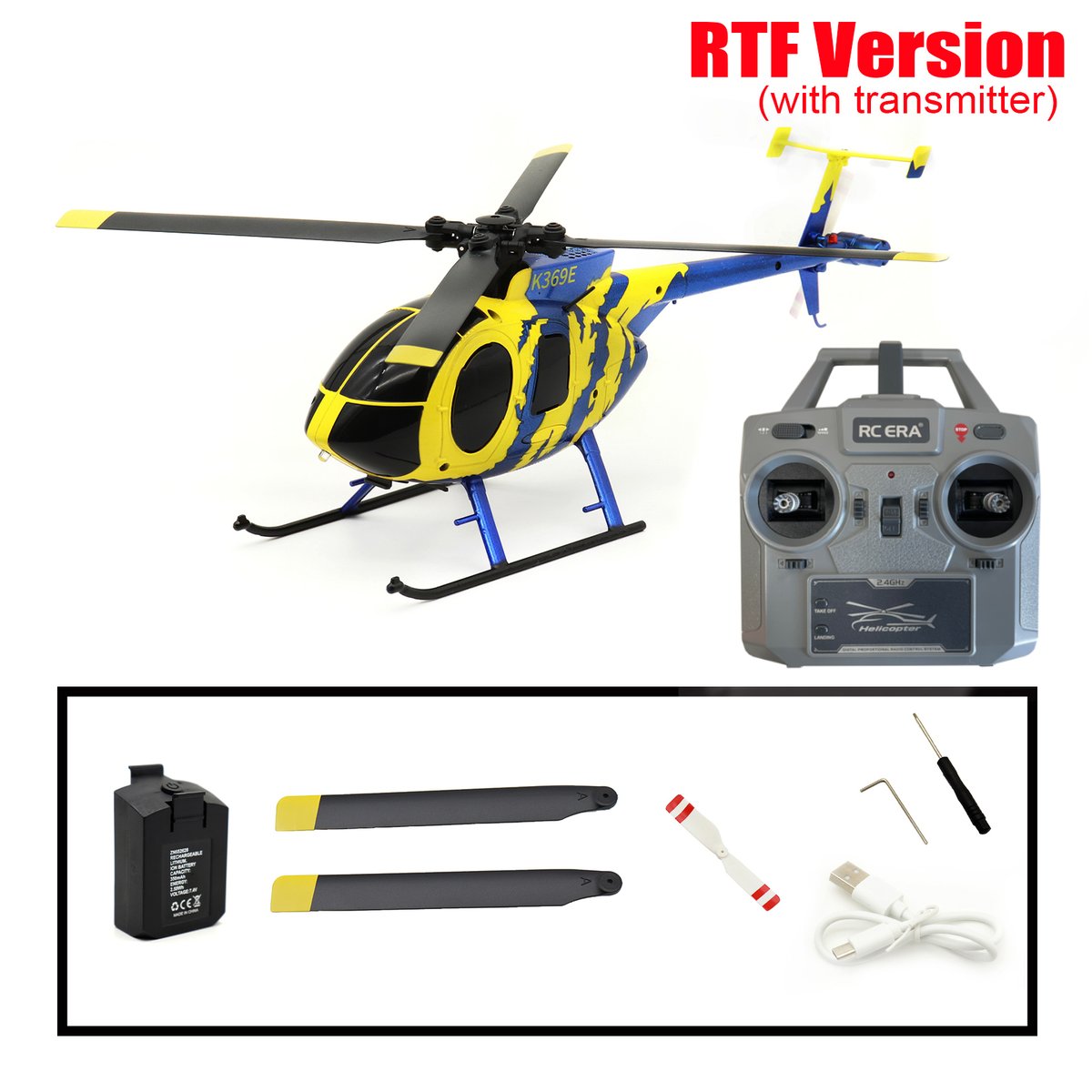 は*る様 国内未流通 RC-ERA社新商品 スケールヘリ C184 MD500 RC ERA C184 ミニMD500 RTF(技適付き) | AirCraft Online