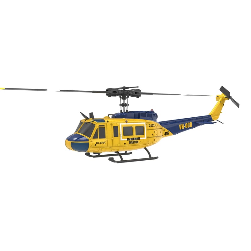 RC ERA C032 UH1 限定カラー 送信機なし RC ERA C032 UH-1 ヒューイ イエロー x ブルー 送信機なしBNF | Air