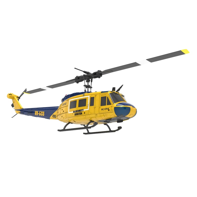 RC ERA C032 UH1 限定カラー 送信機なし RC ERA C032 UH-1 ヒューイ イエロー x ブルー 送信機なしBNF | Air