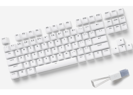 キーキャップ+プレート G715/G713キーボード用 【ホワイト】Logicool