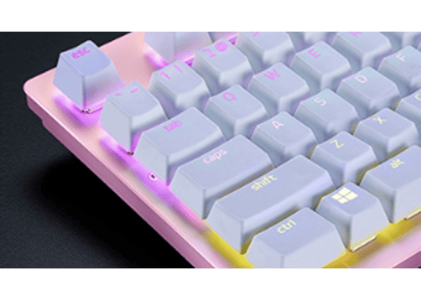 PBT キーキャップ【ホワイト】Razer