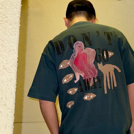 「DON'T」バックプリントTシャツ