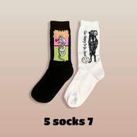 「5 socks 7」ソックス