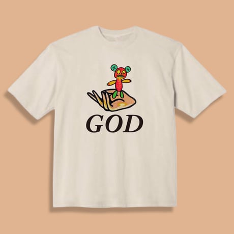 「God is a bear」Tシャツ