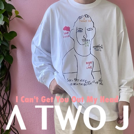 「I Can't Get You Out My Head」ビッグシルエットロングスリーブTシャツ