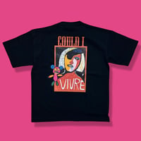 「COULD I」バックプリント9.1オンスTシャツ