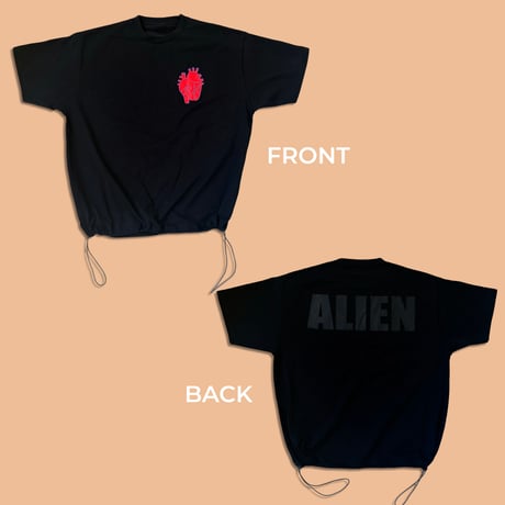 「ALIEN BEAT」コットンTシャツ