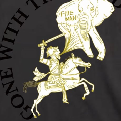 「GONE WITH THE WIND」ビッグシルエットロングスリーブTシャツ