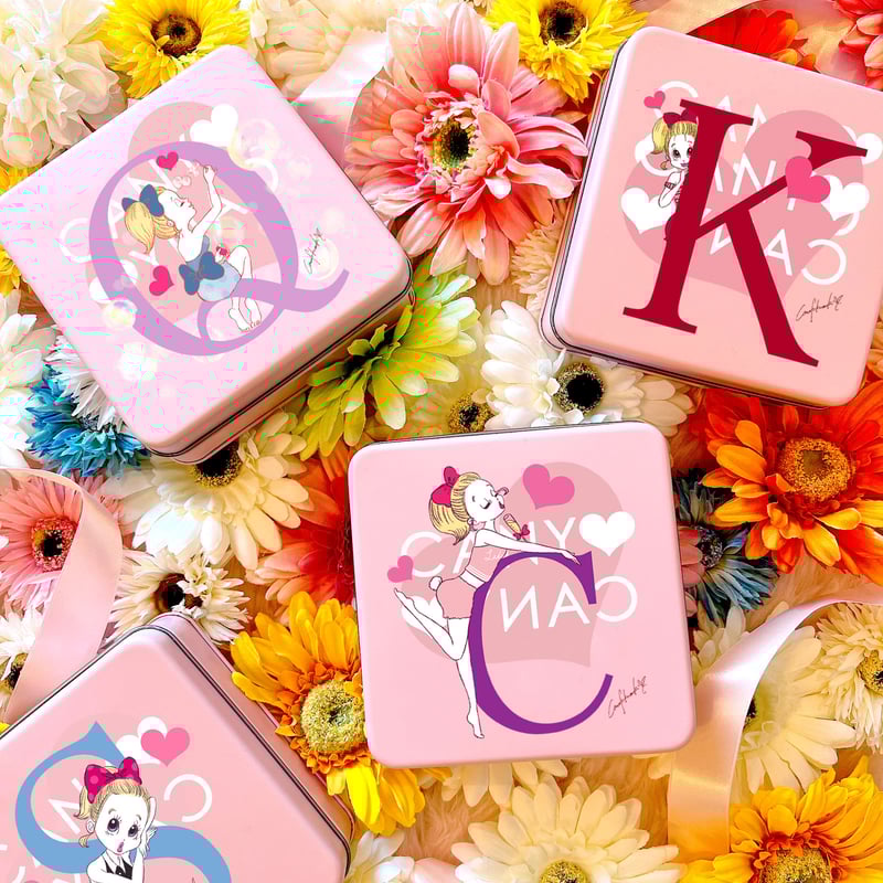 キャニーちゃんのお菓子缶「キャニー❤︎キャニー」 | CANY's STORE