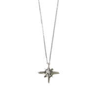 small habits INFINITY COMPASS “∞” SILVER MOISSA