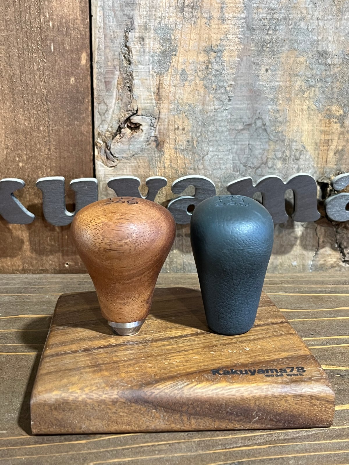 ウッドシフトノブ（マホガニー） | Kakuyama78