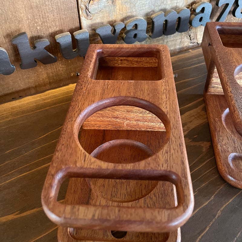 灰皿ドリンクホルダー（マホガニー） | Kakuyama78