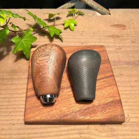 シフトノブとトランスファーノブのセット（モンキーポッド）