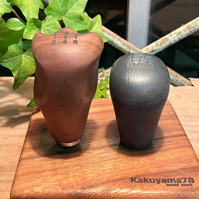 なつかおる様、ウォールナット　シフトノブ　トランスファー　64 なつかおる様、ウォールナット シフトノブ トランスファー 64