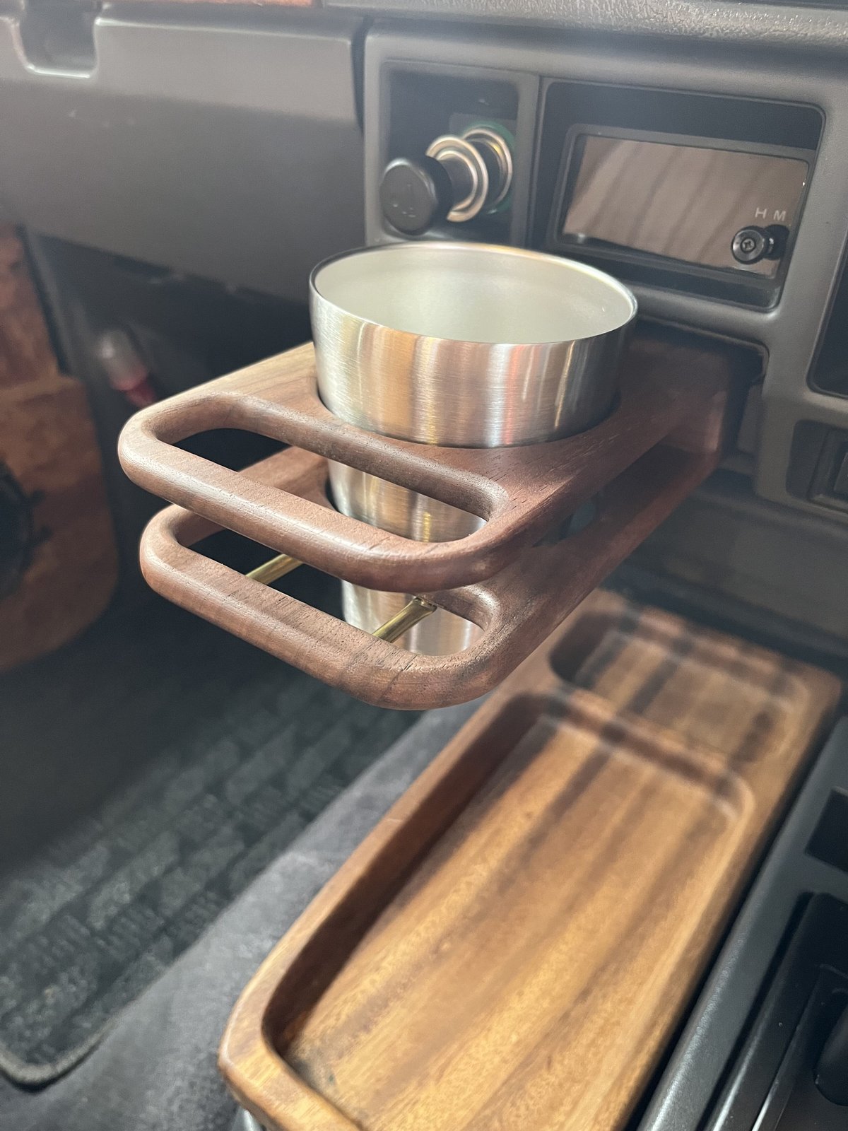 78プラド 灰皿ドリンクホルダー 灰皿ドリンクホルダー（ウォールナット） | Kakuyama78