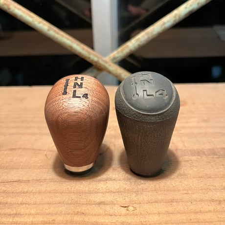 ウッドトランスファーノブ（ウォールナット⑤）