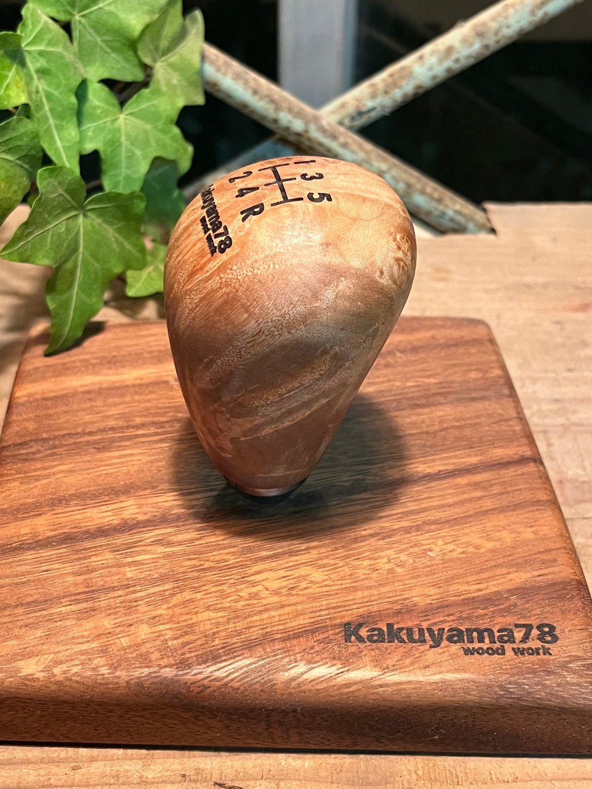 ウッドシフトノブ（メープル） | Kakuyama78
