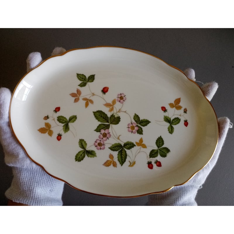 ビンテージ ウェッジウッド WEDGWOOD ワイルドストロベリー ビンテージ ウェッジウッド WEDGWOOD ワイルドストロベリー