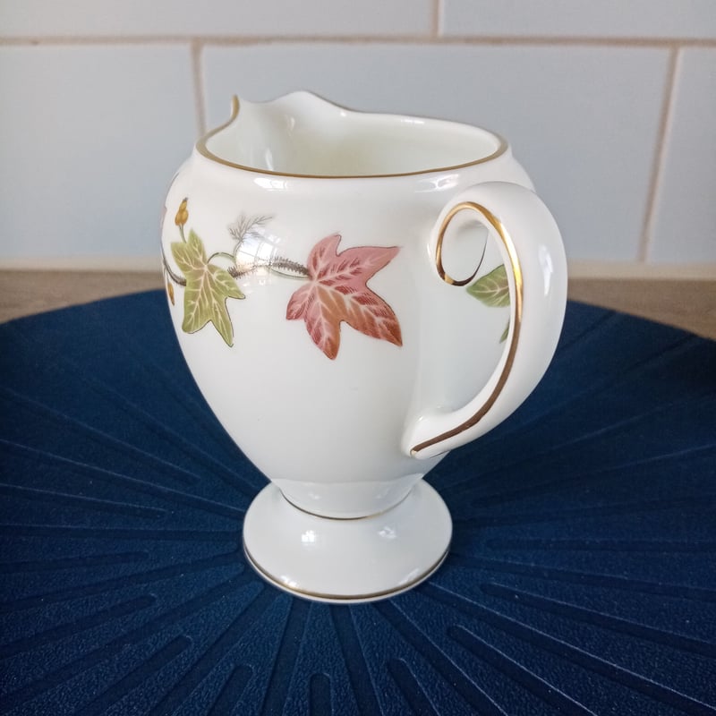 ビンテージ ウェッジウッド WEDGWOOD アイビーハウス ミルクジャグ 