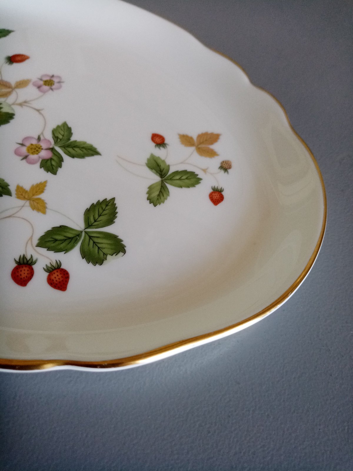 ビンテージ ウェッジウッド WEDGWOOD ワイルドストロベリー ビンテージ ウェッジウッド WEDGWOOD ワイルドストロベリー