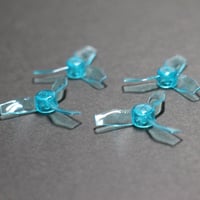 GEMFAN 1219-3 Blue 1mm Shaft, 4枚組み