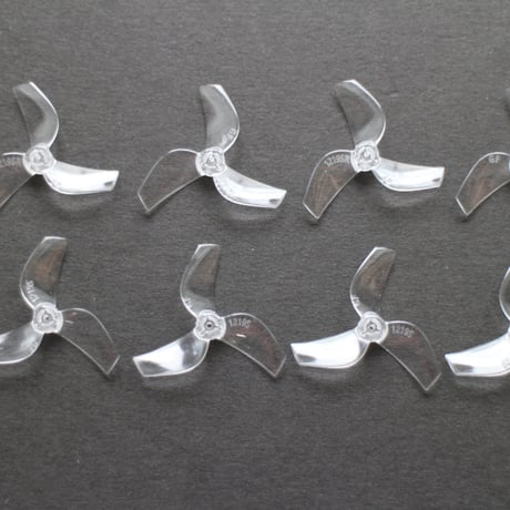 GEMFAN 1219S-3 Justice Clear 1mm Shaft, 8枚組み