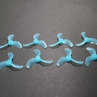 GEMFAN 40mm 1608-3 (1.5mm) Clear Blue, 8枚組み