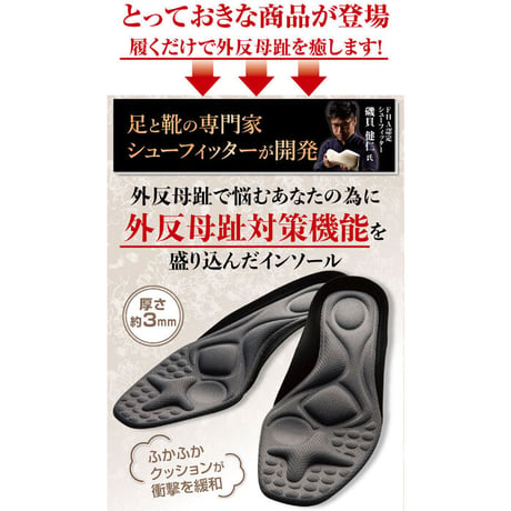 外反母趾専用インソール ガイハンインソール ★送料無料