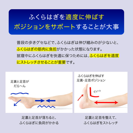 おやすみスパイラルサポーター ナイトブルー ★送料無料