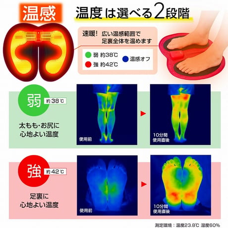 千葉真子監修 脚用EMS Jogfoot 歩トレパッド ★送料無料★