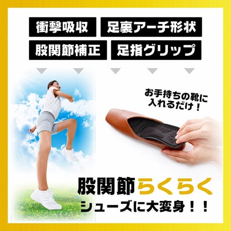 股関節ムーブサポートインソール ★送料無料