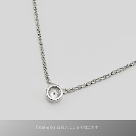 キュービックジルコニア磁気ネックレス ★送料無料