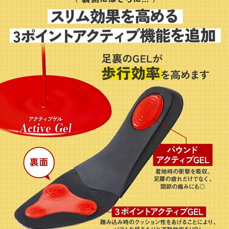 パワースリムアクティブインソール ★送料無料