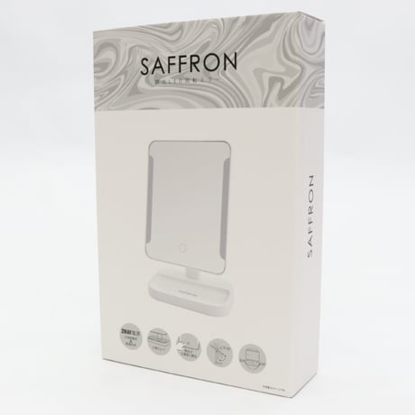 SAFFRON 調光LED回転ミラー HDL-0154 ★送料無料