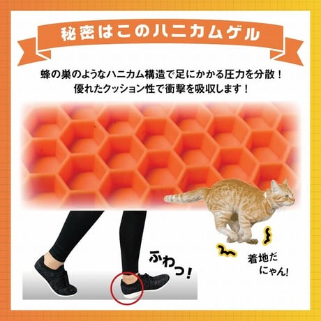 腰痛対策特化型インソール　腰らくインソール