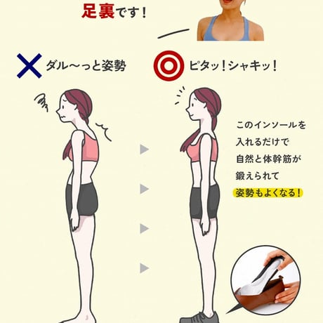 パワースリムアクティブインソール ★送料無料