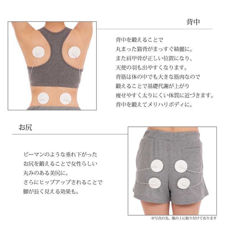 どこでもEMSエクササイズ OM-FM02A ☆送料無料 | PROFIT BEAUTY SHOP