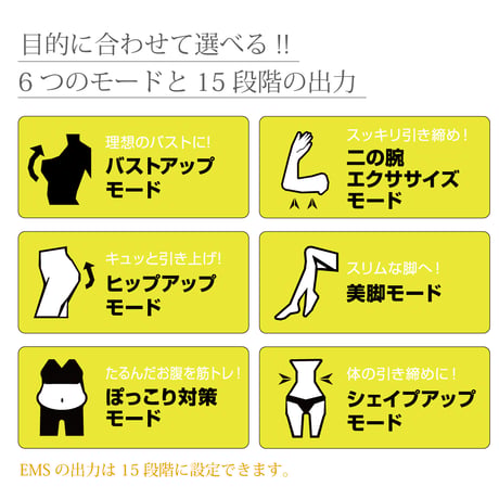 どこでもEMSエクササイズ OM-FM02A ★送料無料