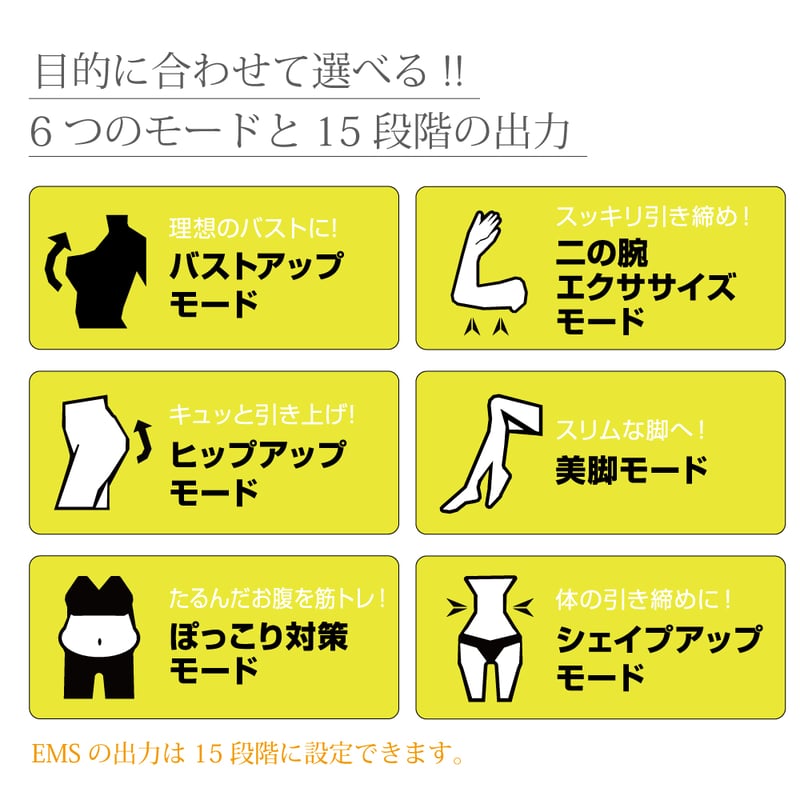 どこでもEMS どこでもEMSエクササイズ OM-FM02A ☆送料無料 | PROFIT BEAUTY SHOP