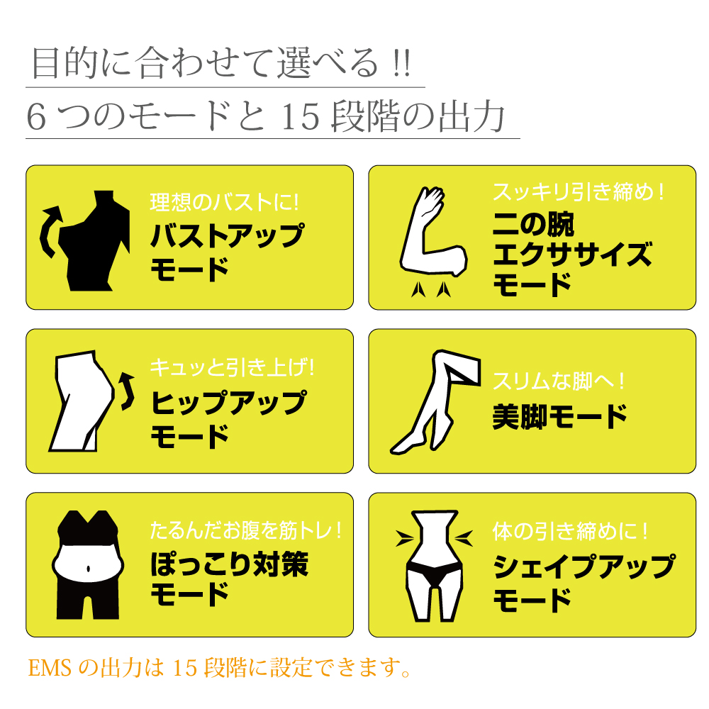 どこでもEMSエクササイズ OM-FM02A ☆送料無料 | PROFIT BEAUTY SHOP
