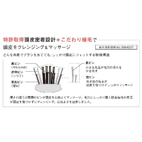 スカルプブラシ ワールドプレミアム ショート ★送料無料