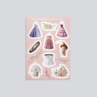 LOVEファッション展 ハーフカットシール